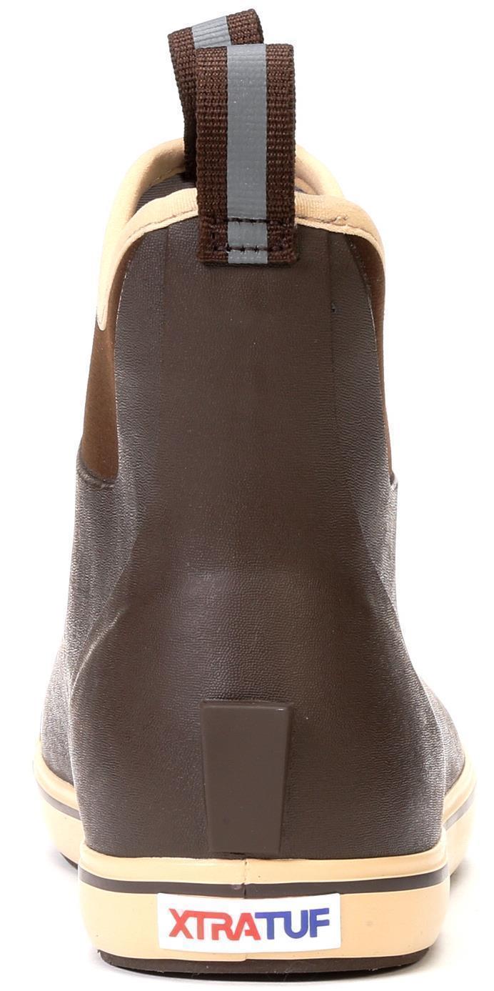 6" Ankle Deck Boots - Mens - Chocolate / Tan 2