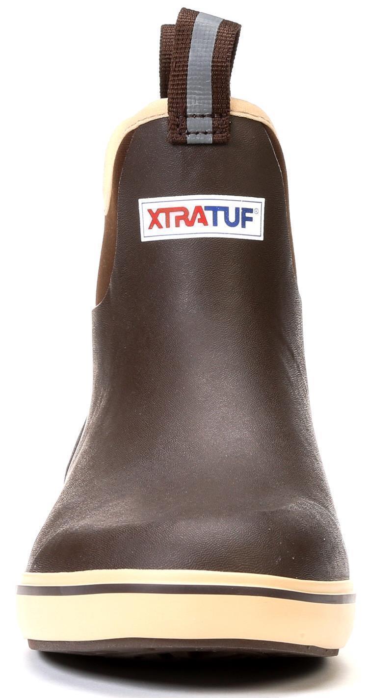 6" Ankle Deck Boots - Mens - Chocolate / Tan 3