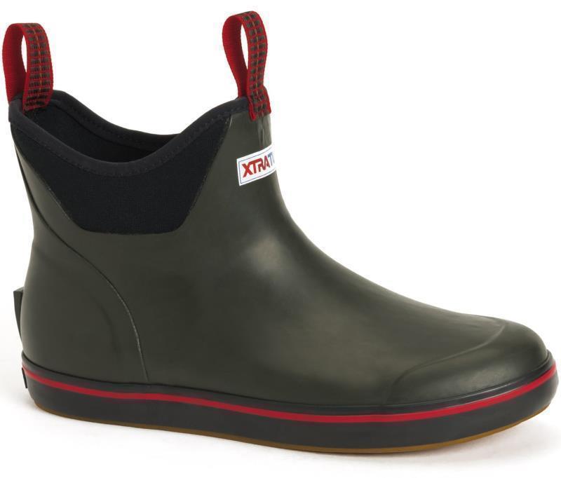 6" Ankle Deck Boots - Mens - Hunter Green 1