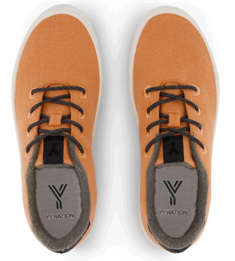 Cirro Merino - Unisex - orange crush / white 1