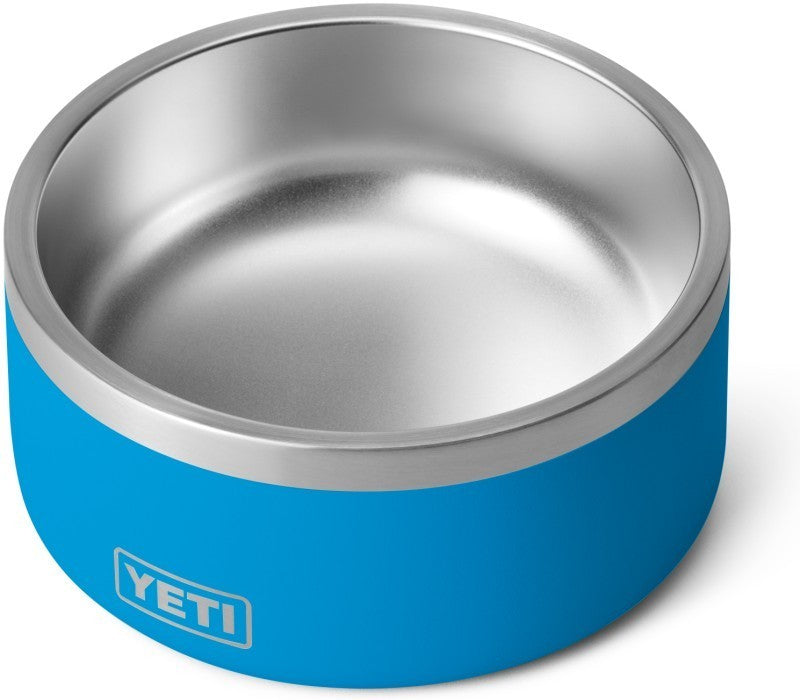 Boomer 4 Dog Bowl - big wave blue 1