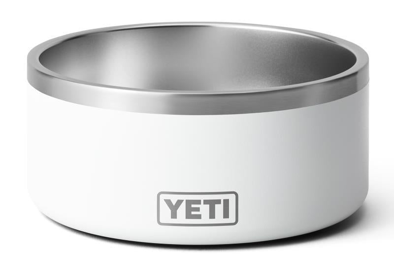 Boomer 8 Dog Bowl - White 1