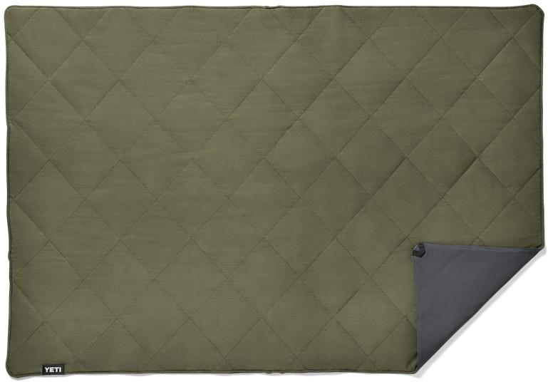 Lowlands Blanket - olive green 1