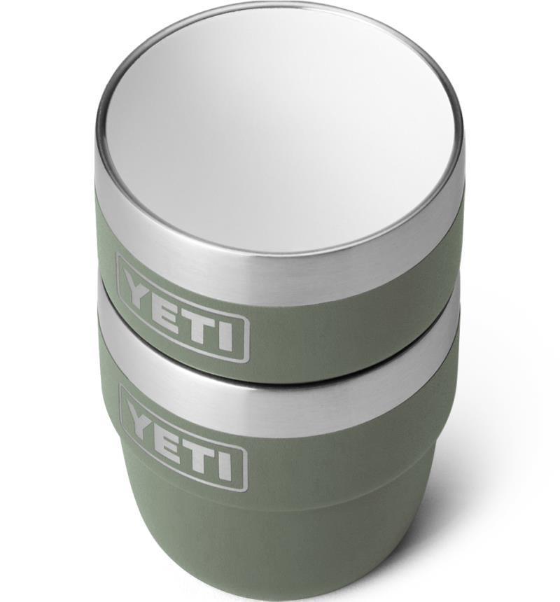 Rambler 118 ml / 4oz Stackable Cup - 2 Pack - Camp Green 3