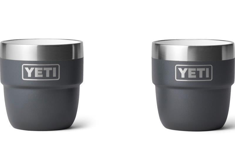 Rambler 118 ml / 4oz Stackable Cup - 2 Pack - Charcoal 1