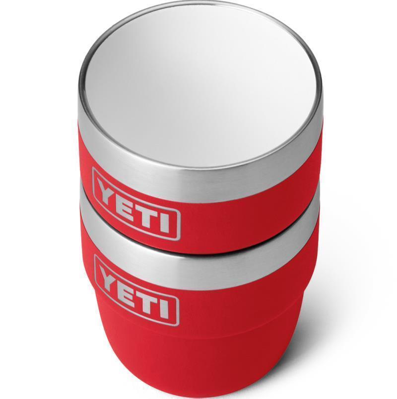 Rambler 118 ml / 4oz Stackable Cup - 2 Pack - Rescue Red 3