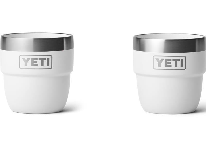 Rambler 118 ml / 4oz Stackable Cup - 2 Pack - White 1