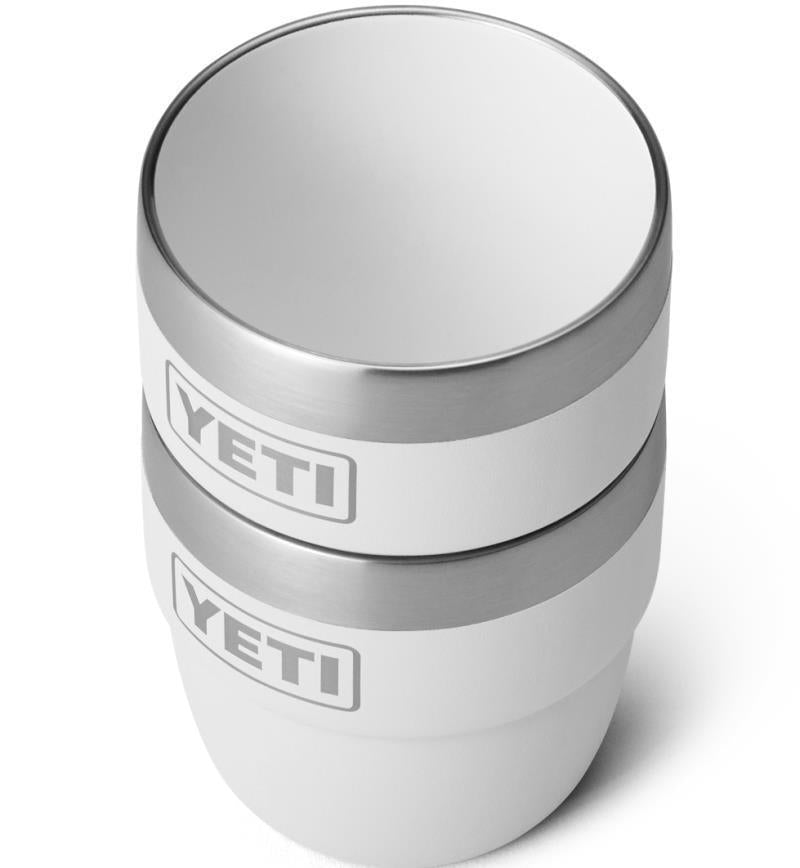 Rambler 118 ml / 4oz Stackable Cup - 2 Pack - White 3