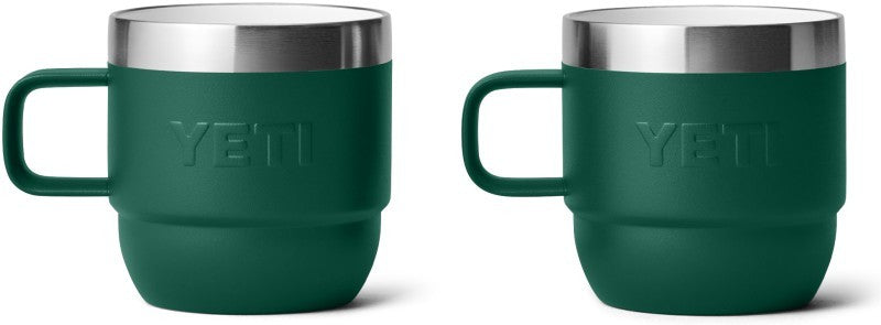Rambler 177ml / 6oz Espresso Mug - 2 Pack - black forest green 1