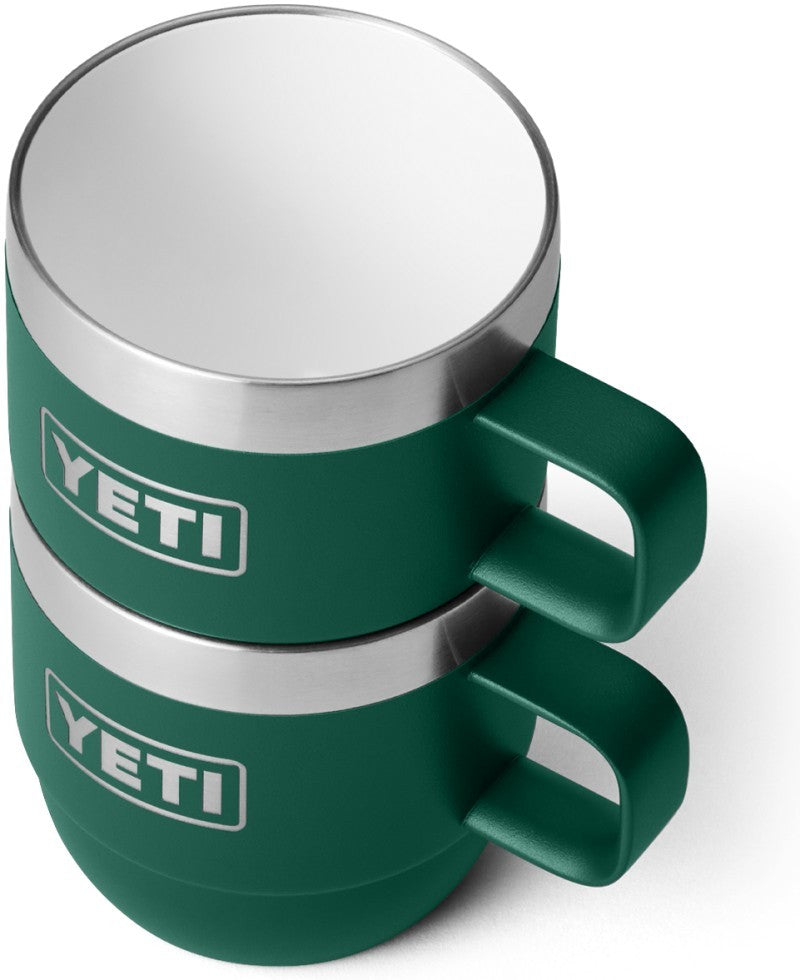Rambler 177ml / 6oz Espresso Mug - 2 Pack - black forest green 1