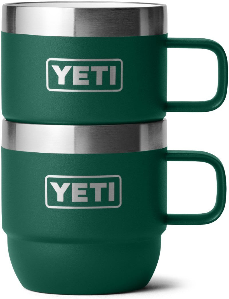 Rambler 177ml / 6oz Espresso Mug - 2 Pack - black forest green 1