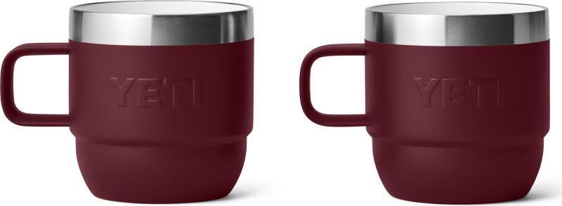 Rambler 177ml / 6oz Espresso Mug - 2 Pack - wild vine red 1