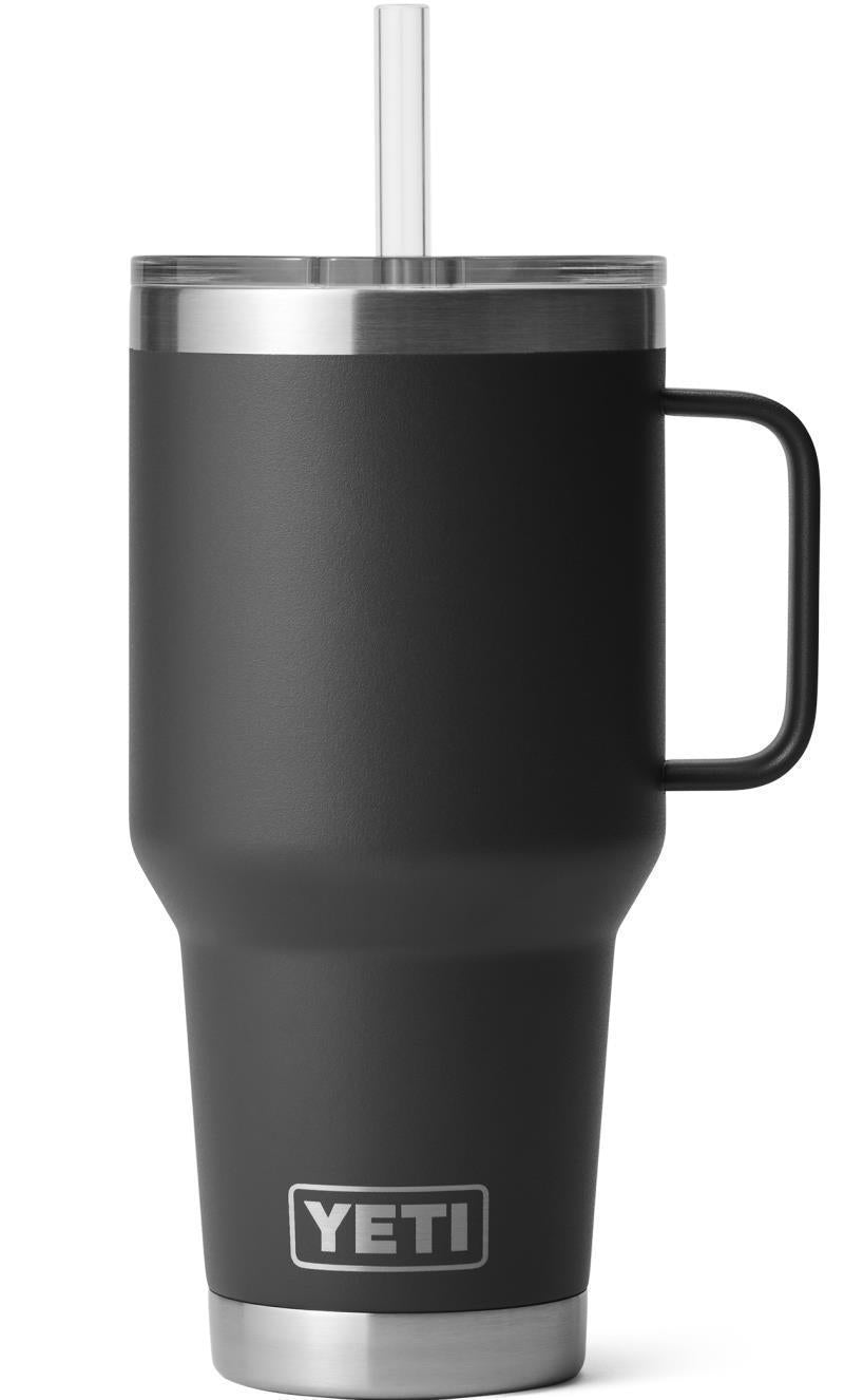 Rambler 1L / 34oz Straw Mug - Black 1
