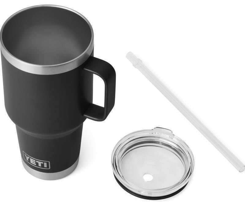 Rambler 1L / 34oz Straw Mug - Black 3