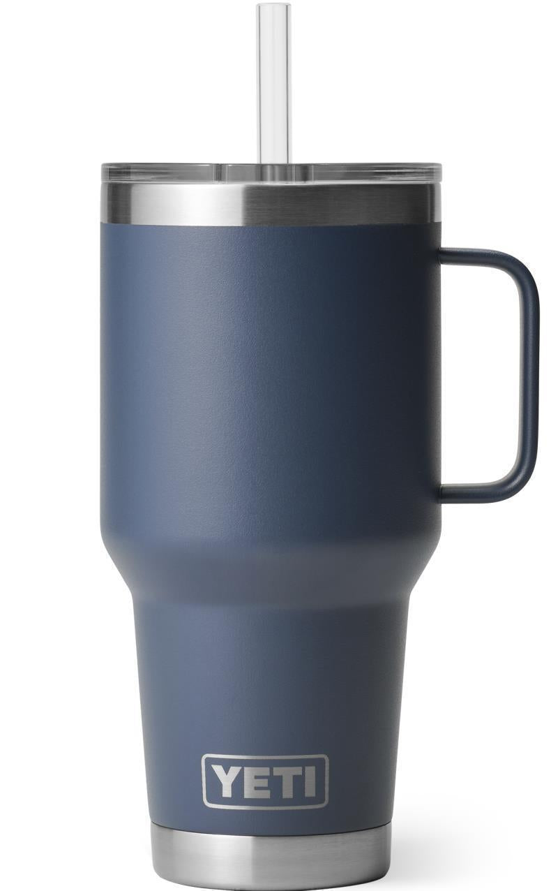 Rambler 1L / 34oz Straw Mug - Navy 1