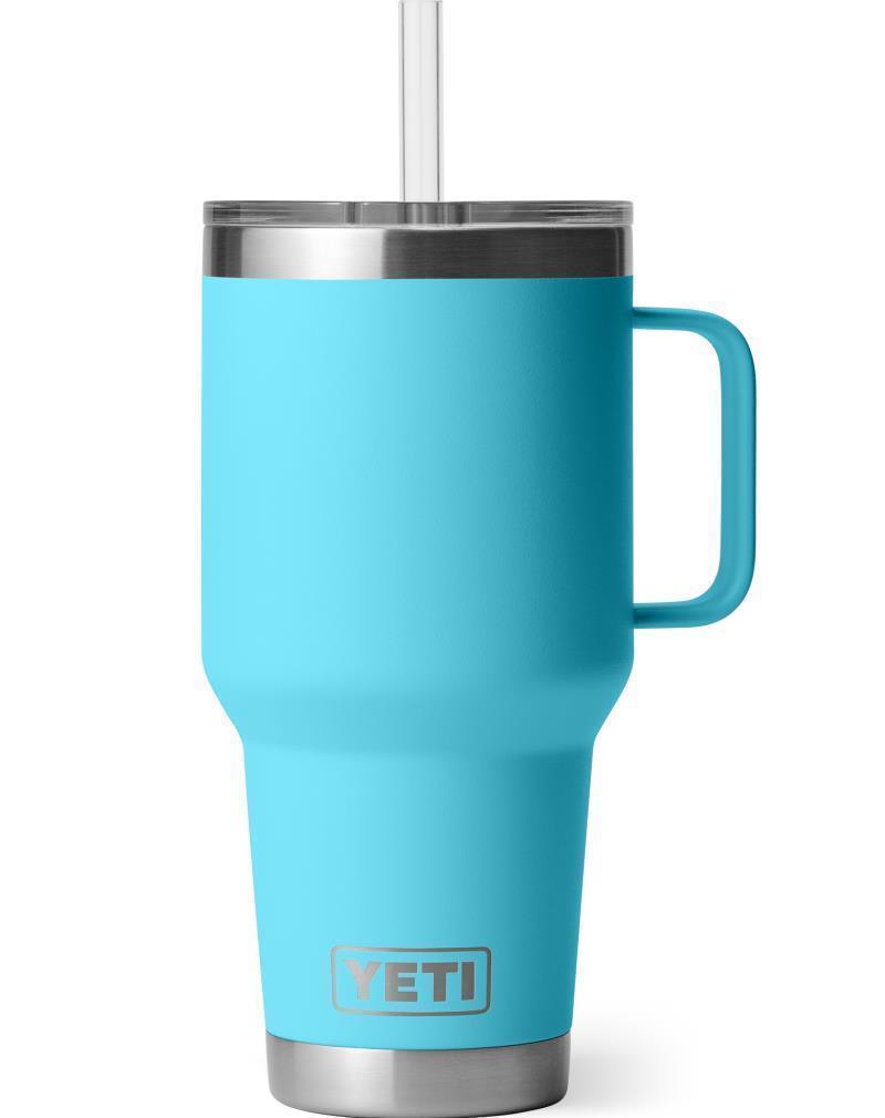 Rambler 1L / 34oz Straw Mug - Reef Blue 1