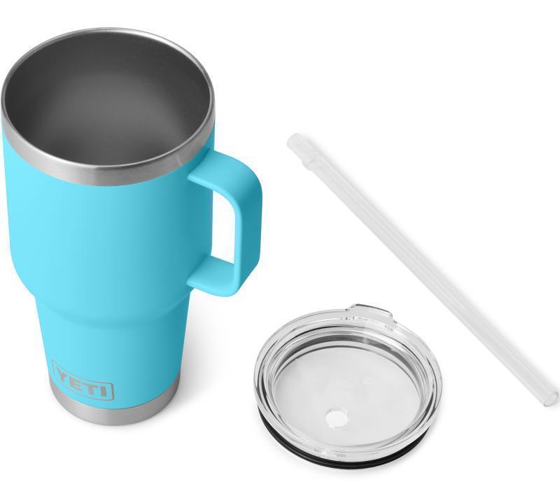 Rambler 1L / 34oz Straw Mug - Reef Blue 3