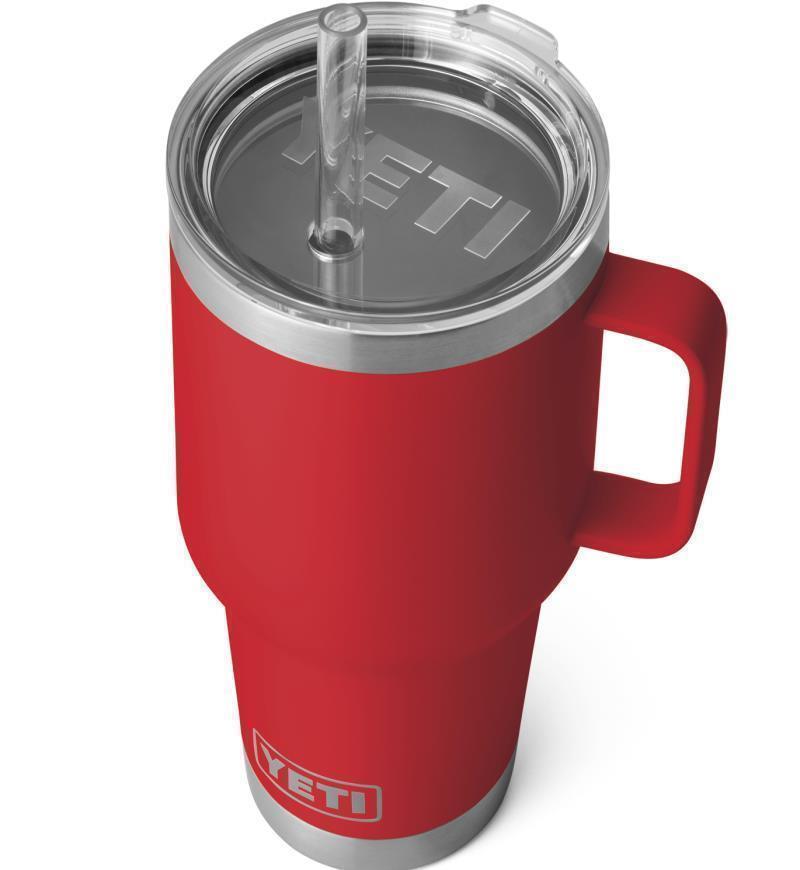 Rambler 1L / 34oz Straw Mug - Rescue Red 2