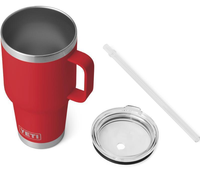 Rambler 1L / 34oz Straw Mug - Rescue Red 3