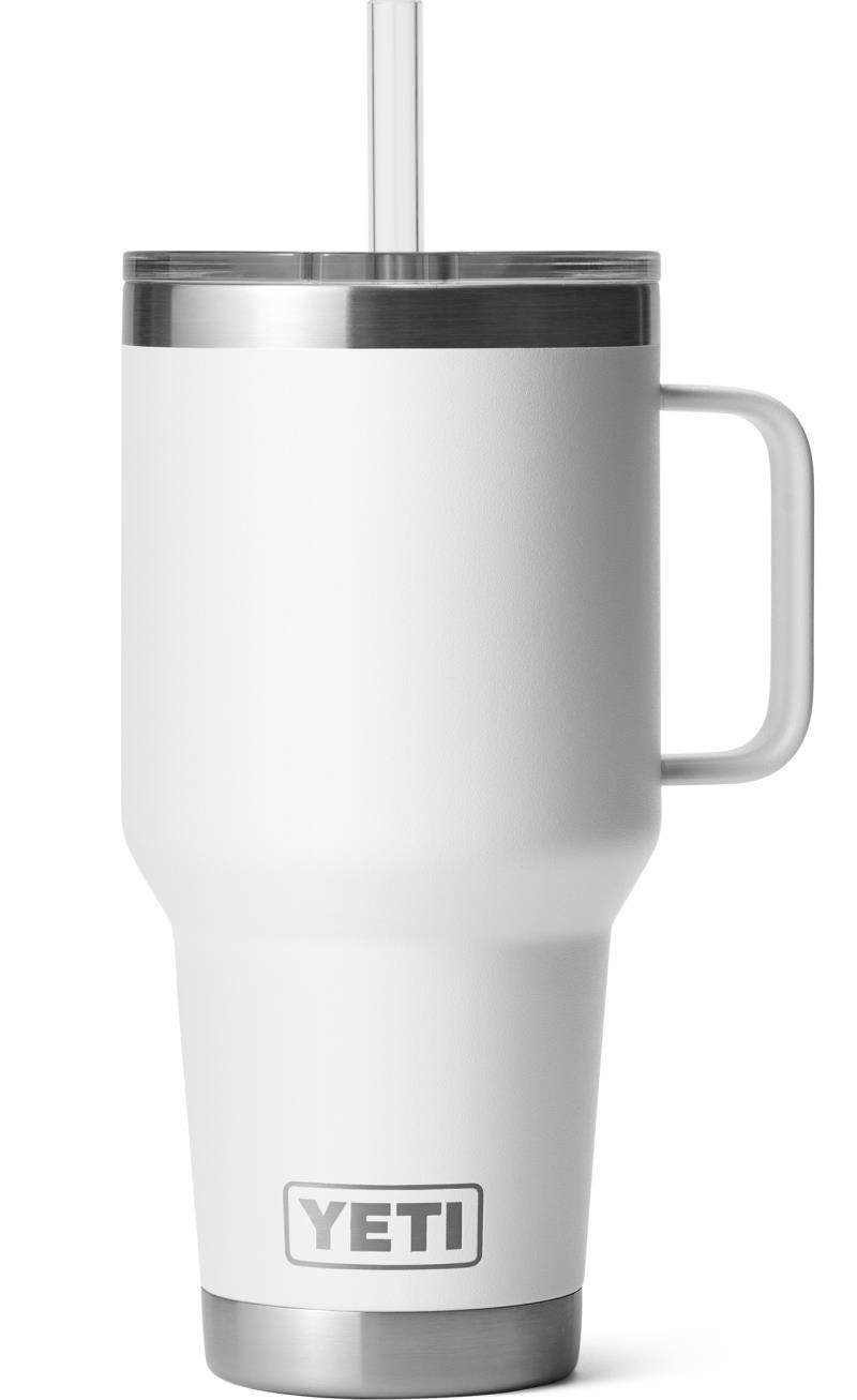 Rambler 1L / 34oz Straw Mug - White 1