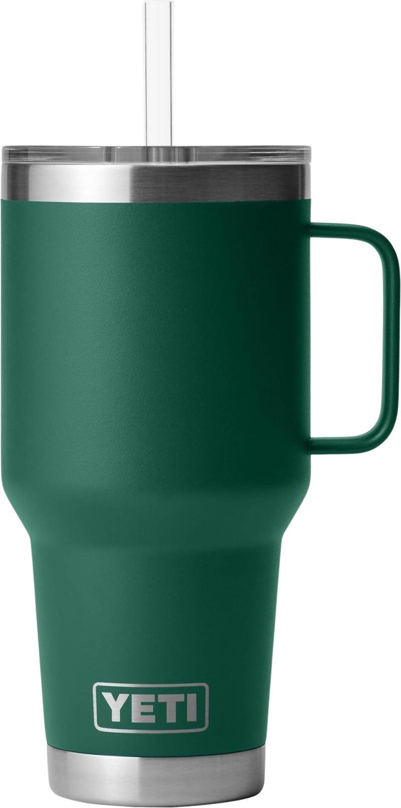 Rambler 1L / 34oz Straw Mug - black forest green 1