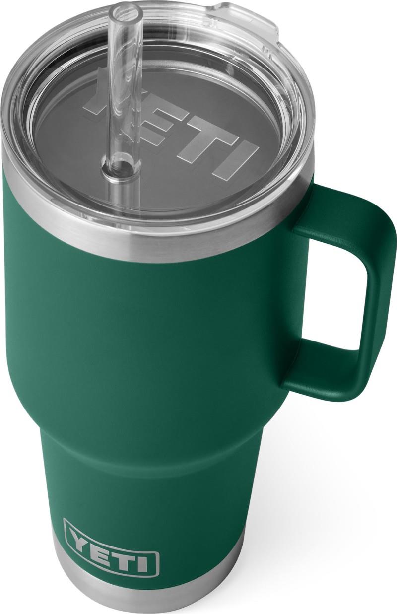 Rambler 1L / 34oz Straw Mug - black forest green 1