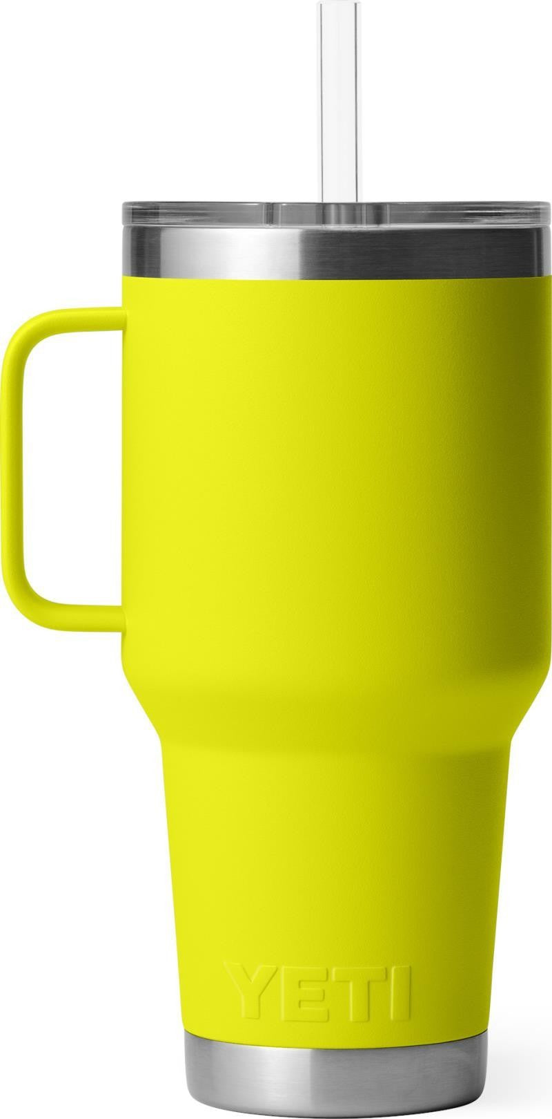 Rambler 1L / 34oz Straw Mug - firefly yellow 1