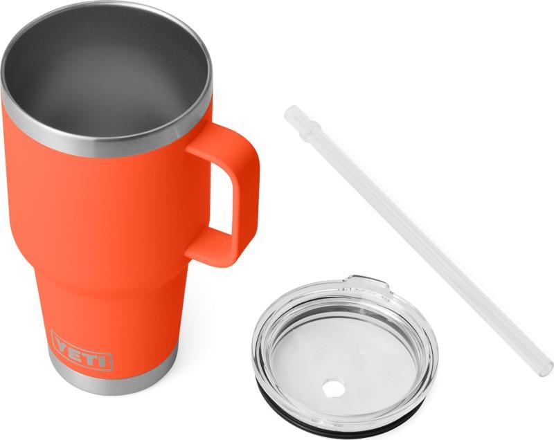 Rambler 1L / 34oz Straw Mug - papaya 1