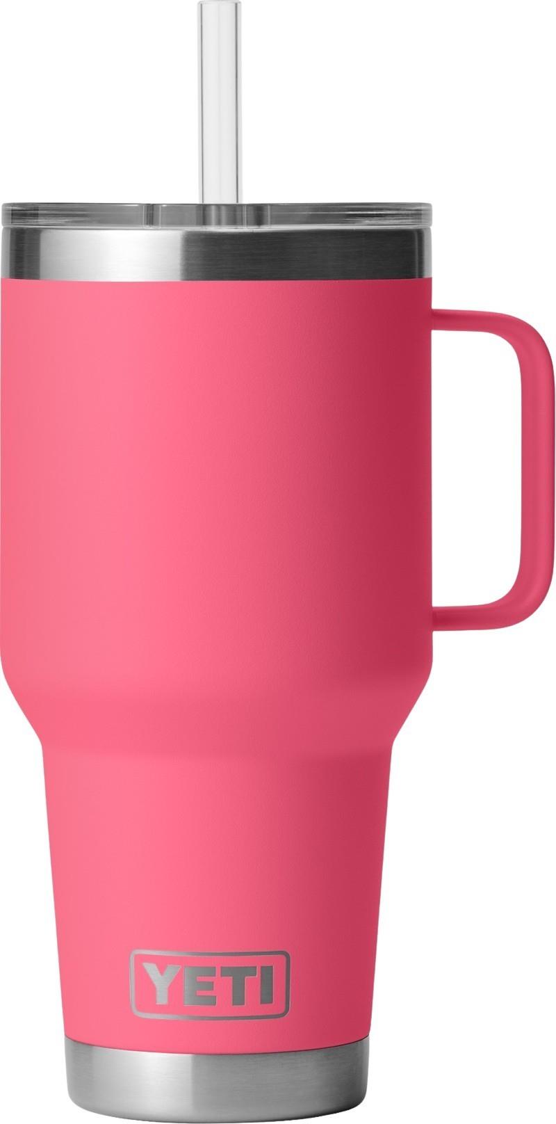 Rambler 1L / 34oz Straw Mug - tropical pink 1