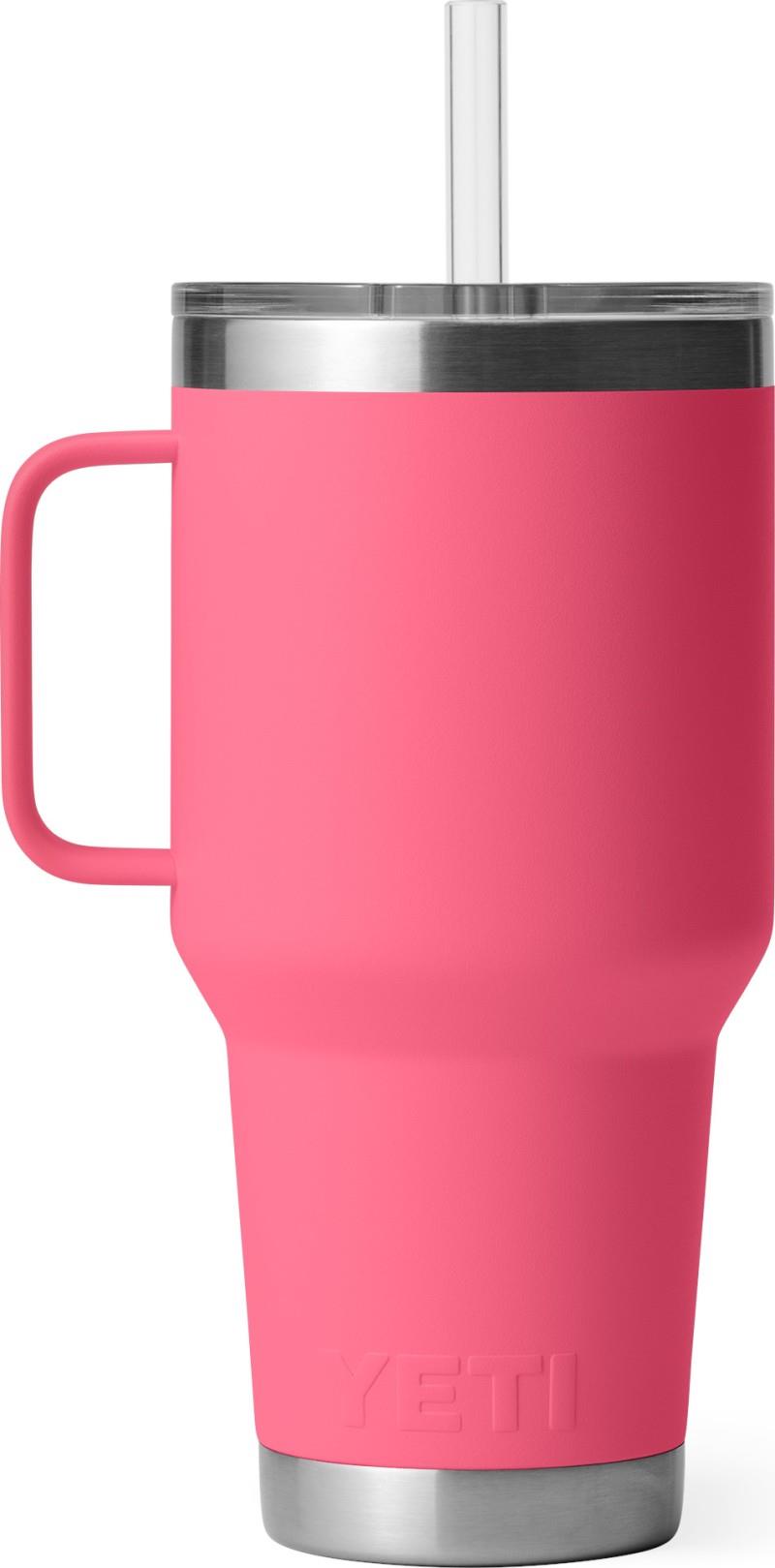 Rambler 1L / 34oz Straw Mug - tropical pink 1