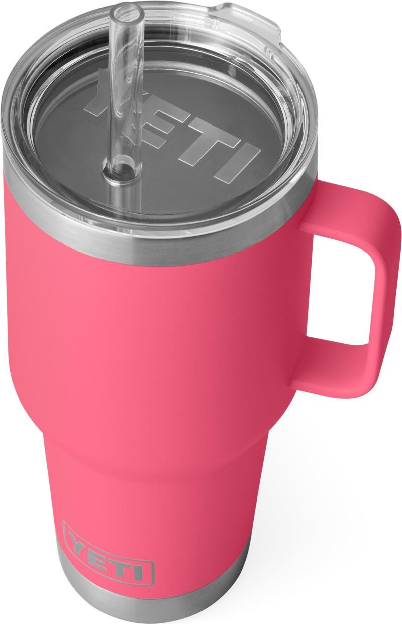 Rambler 1L / 34oz Straw Mug - tropical pink 1