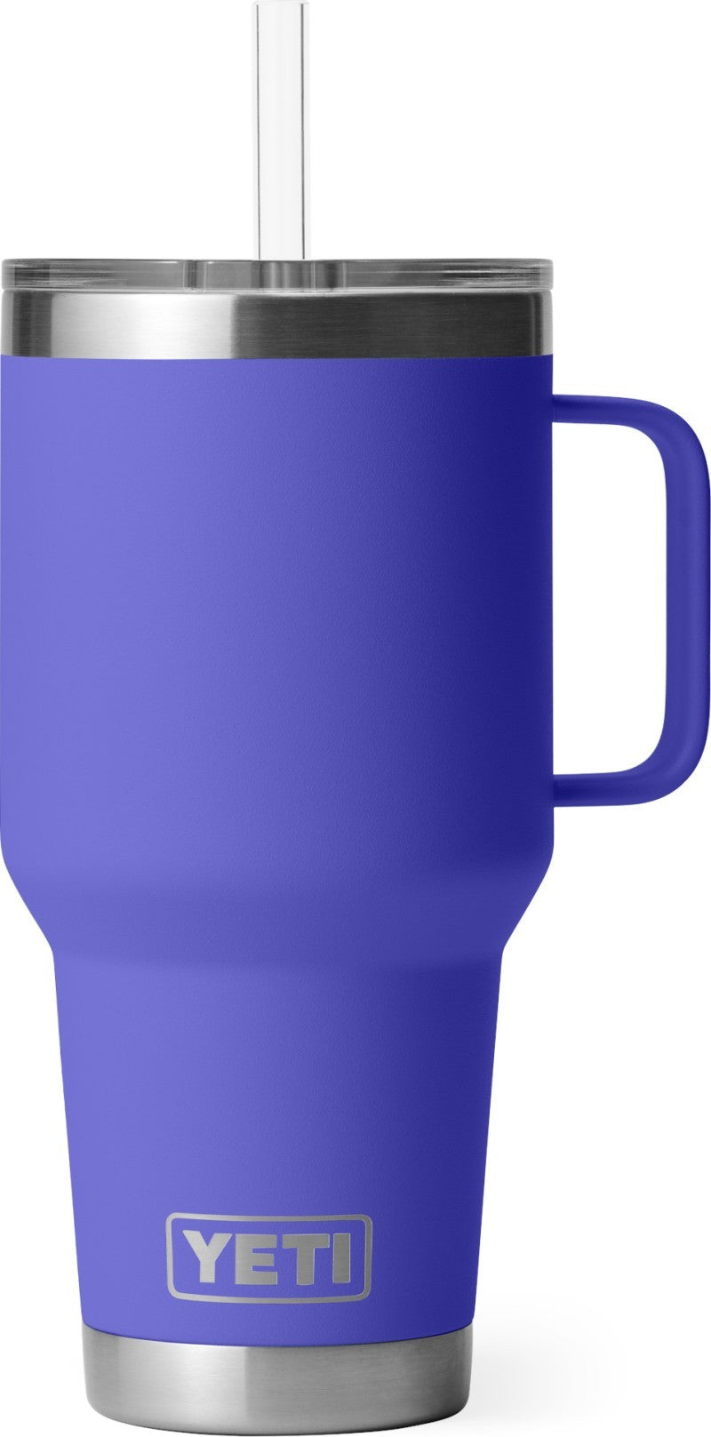 Rambler 1L / 34oz Straw Mug - ultramarine violet 1