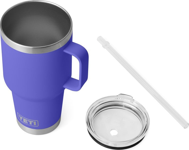 Rambler 1L / 34oz Straw Mug - ultramarine violet 1