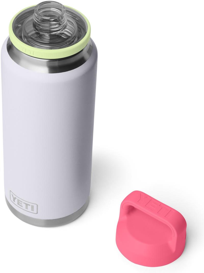 Rambler 1L / 36oz Bottle w/ Colored Chug Cap - mist / pink / grasshopper 1