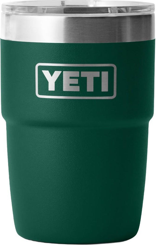 Rambler 236ml / 8oz Stackable CL Cup with Magslider - black forest green 1