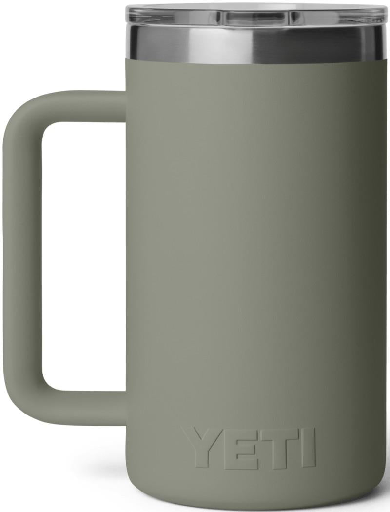 Rambler 24oz / 710ml 2.0 Ceramic Lined Mug w/ Magslider Lid - pampa green 1