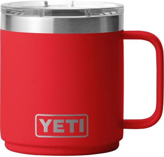 Rambler 295ml / 10oz Mug w/ Magslider Colored Lid - rescue red 1