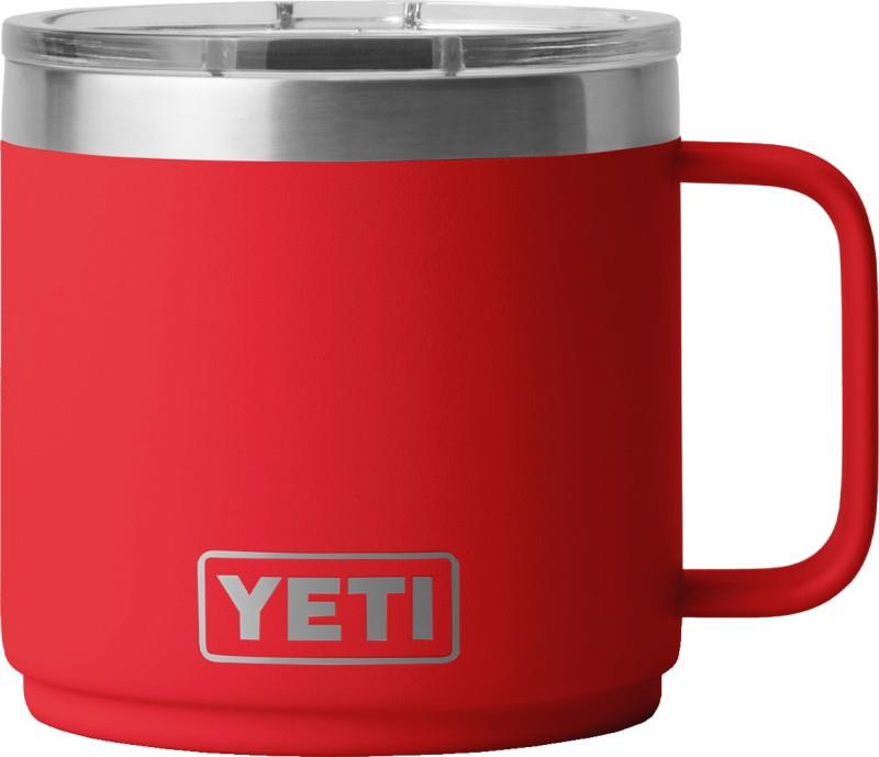 Rambler 414ml / 14oz Mug 2.0 w/ MagSlider Colored Lid - rescue red 1