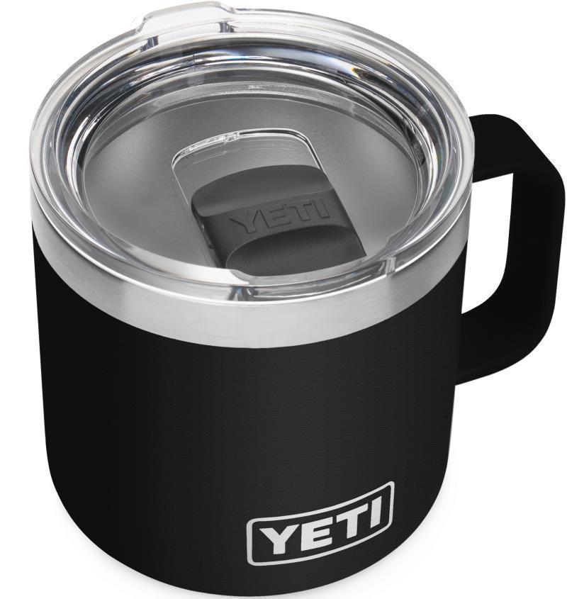 Rambler 414ml / 14oz Mug with MagSlider Lid - Black 1