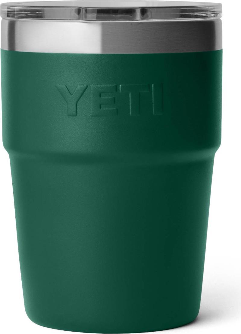 Rambler 473ml / 16oz Stackable Cup w/ Magslider - black forest green 1