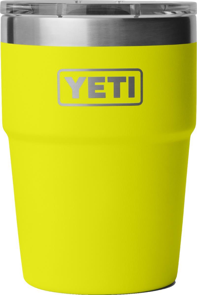 Rambler 473ml / 16oz Stackable Cup with Magslider Lid - firefly yellow 1