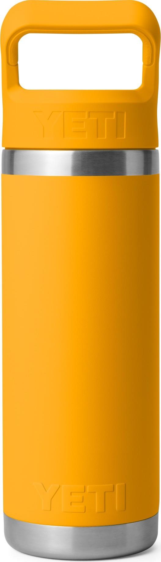 Rambler 532ml / 18oz Bottle w/ Colored Straw - beekeeper 1