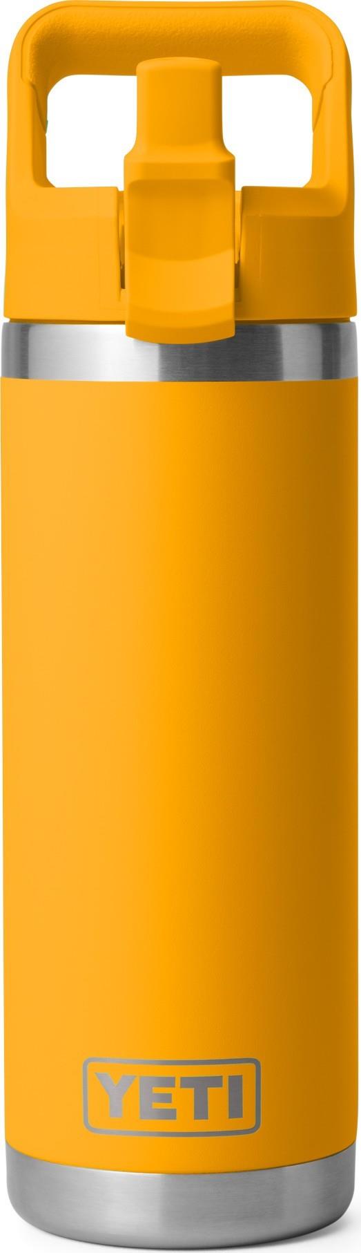 Rambler 532ml / 18oz Bottle w/ Colored Straw - beekeeper 1