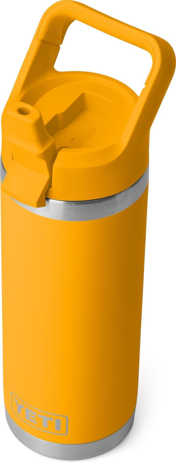 Rambler 532ml / 18oz Bottle w/ Colored Straw - beekeeper 1