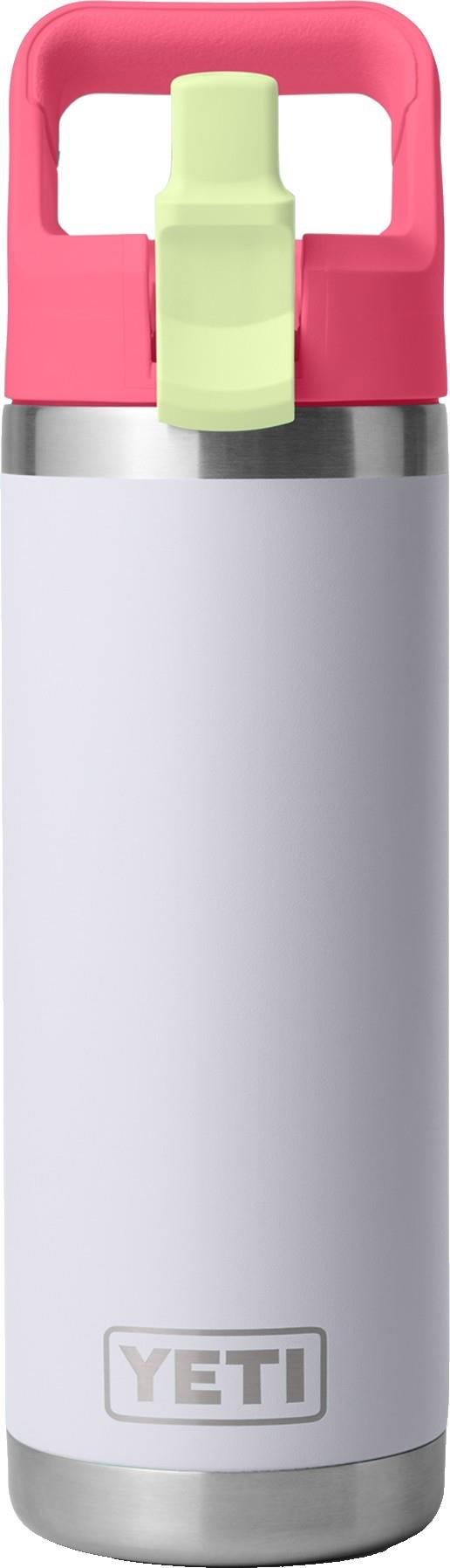 Rambler 532ml / 18oz Bottle w/ Colored Straw - mist / pink / grasshopper 1