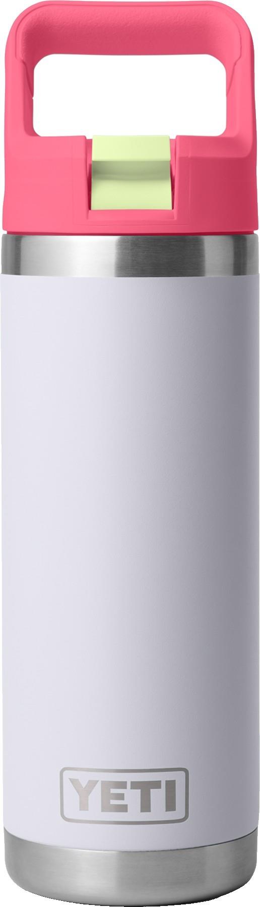 Rambler 532ml / 18oz Bottle w/ Colored Straw - mist / pink / grasshopper 1