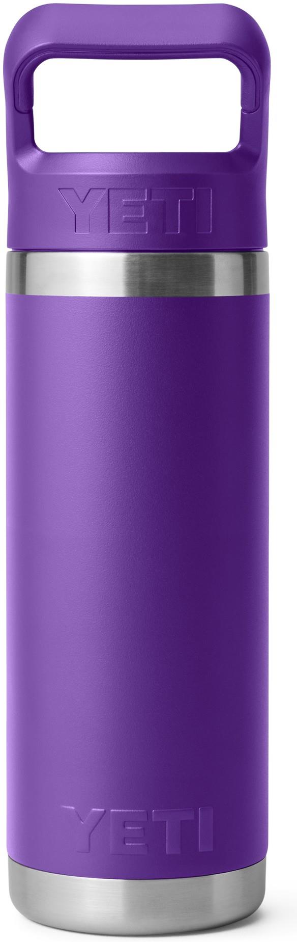 Rambler 532ml / 18oz Bottle w/ Colored Straw - pace purple 1
