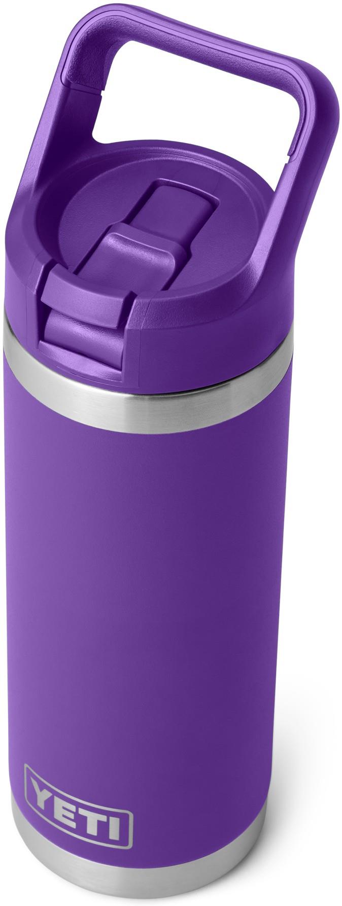 Rambler 532ml / 18oz Bottle w/ Colored Straw - pace purple 1