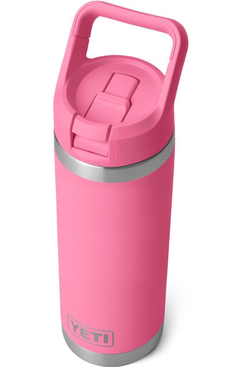 Rambler 532ml / 18oz Straw Bottle - Harbor Pink 2