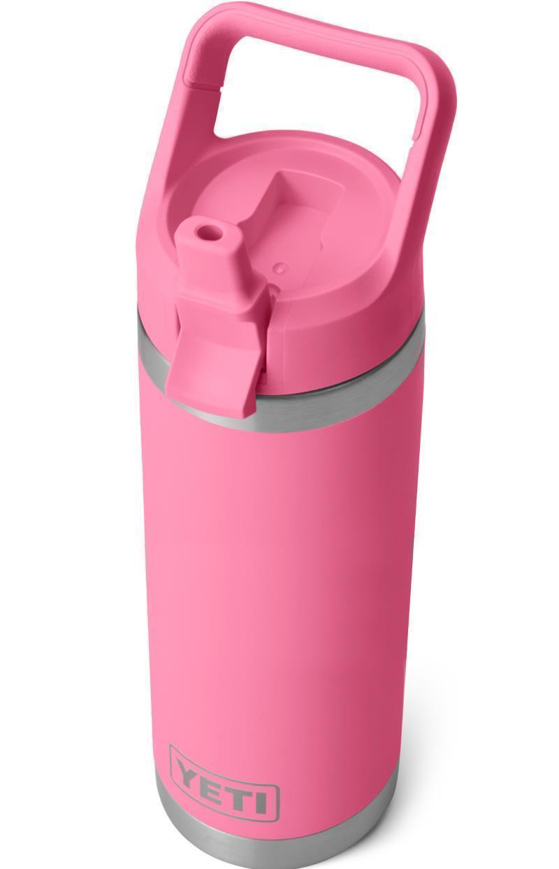 Rambler 532ml / 18oz Straw Bottle - Harbor Pink 4